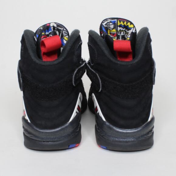 Nike Air Jordan 8 Retro Playoff Black Blue Red 305368-062 Youth Size 5Y - Picture 5 of 7